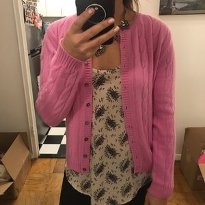 Murray Allan 100% cashmere cable knit